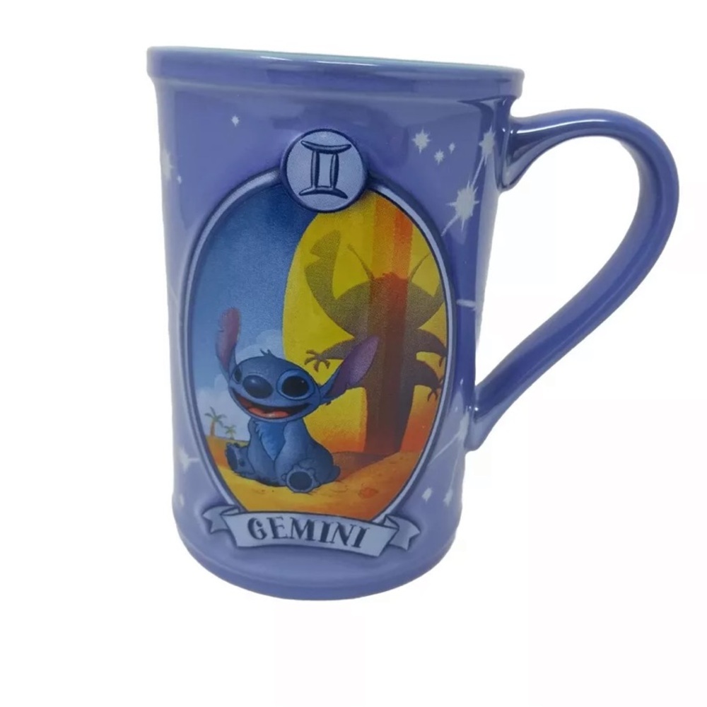 Disney Store Exclusive Stitch Horoscope Mug Gemini
